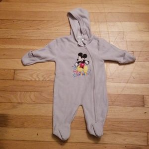 Disney fleece one piece